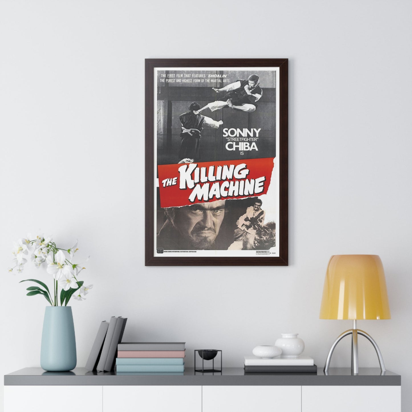 THE KILLING MACHINE 1975 - Framed Movie Poster-The Sticker Space