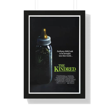 THE KINDRED 1987 - Framed Movie Poster 16″ x 24″ Black - The Sticker Space