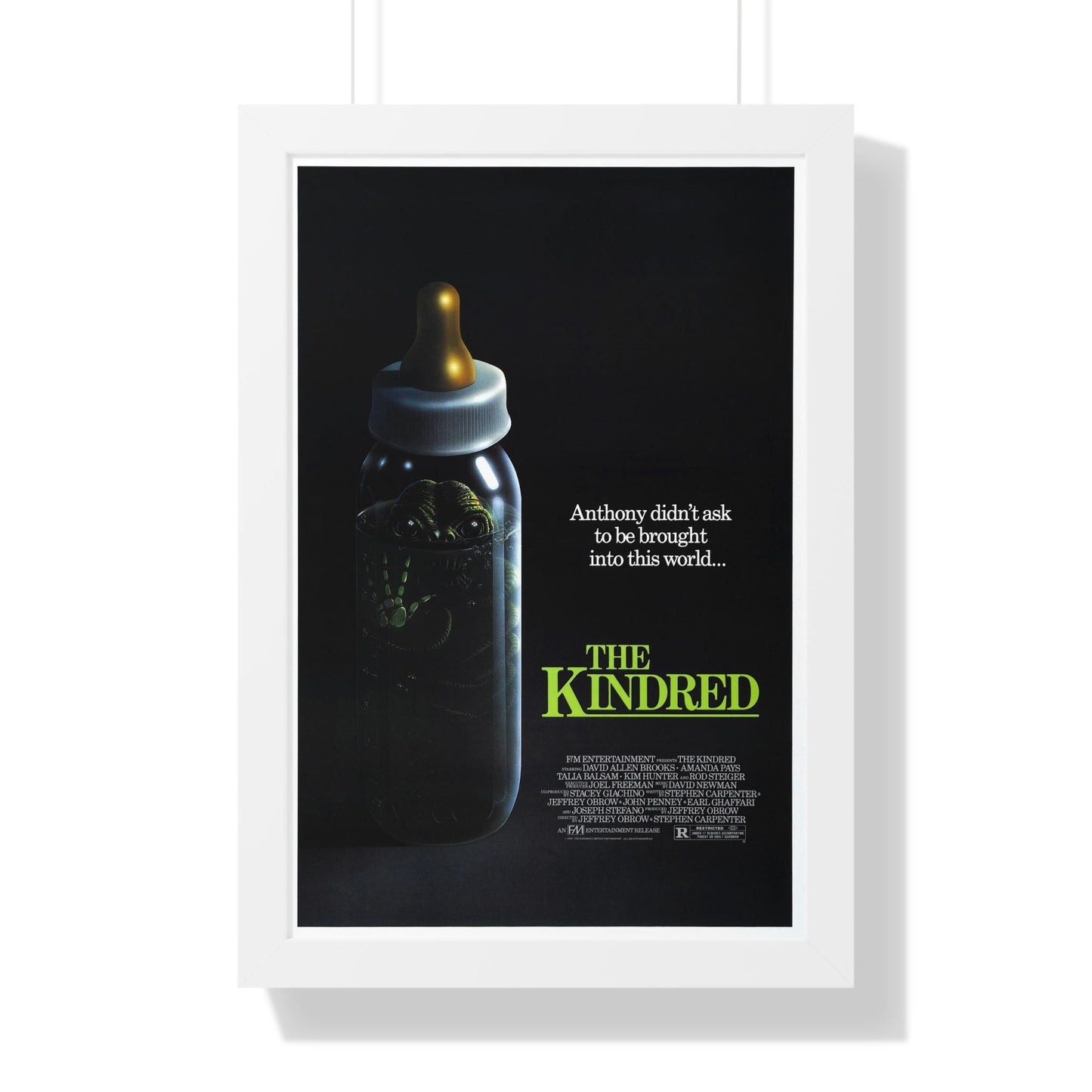 THE KINDRED 1987 - Framed Movie Poster-16″ x 24″-The Sticker Space