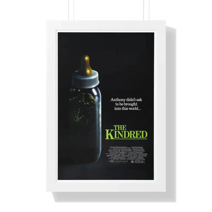 THE KINDRED 1987 - Framed Movie Poster 16″ x 24″ White - The Sticker Space
