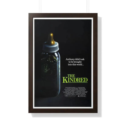 THE KINDRED 1987 - Framed Movie Poster 20" x 30" Walnut - The Sticker Space