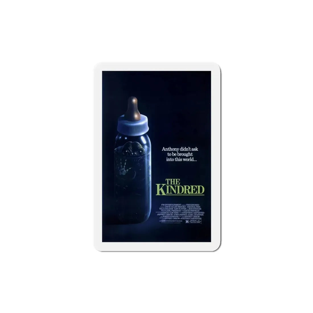 The Kindred 1987 Movie Poster Refrigerator Magnet 4 Inch - The Sticker Space