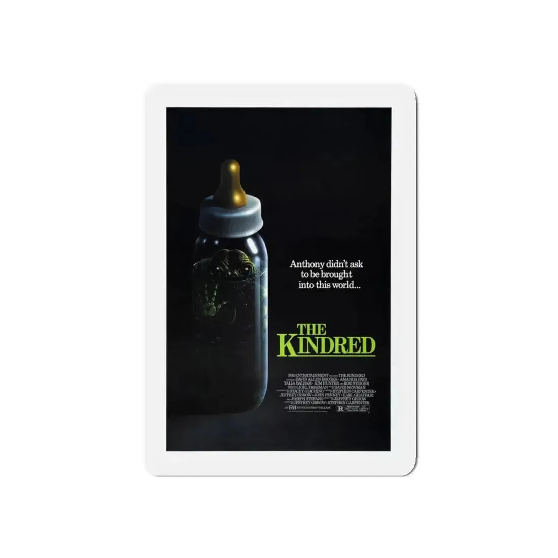 THE KINDRED 1987 Movie Poster - Refrigerator Magnet 5 Inch Die-Cut - The Sticker Space