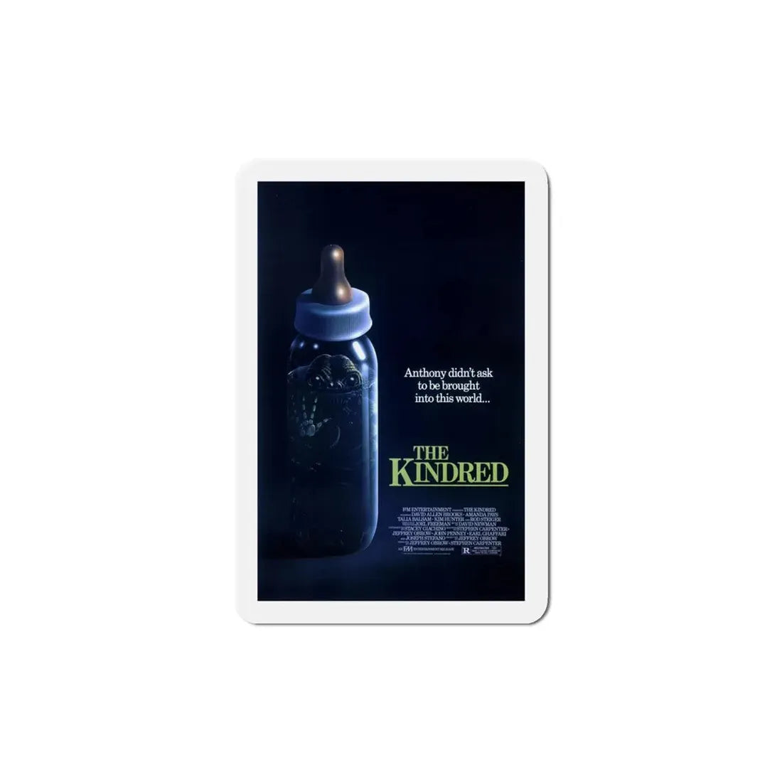 The Kindred 1987 Movie Poster Refrigerator Magnet 5 Inch - The Sticker Space