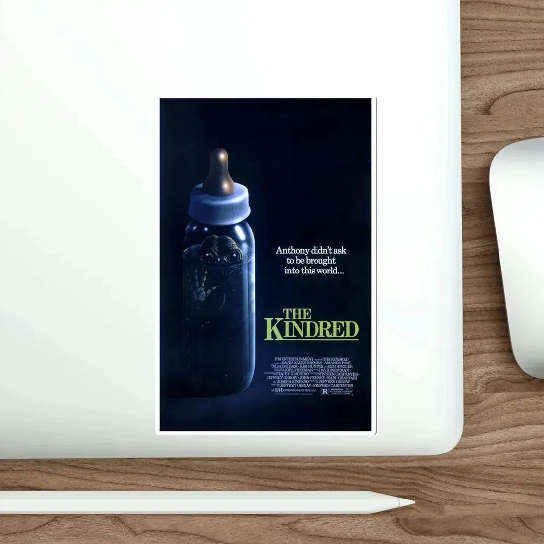The Kindred 1987 Movie Poster STICKER Vinyl Die-Cut Decal - The Sticker Space