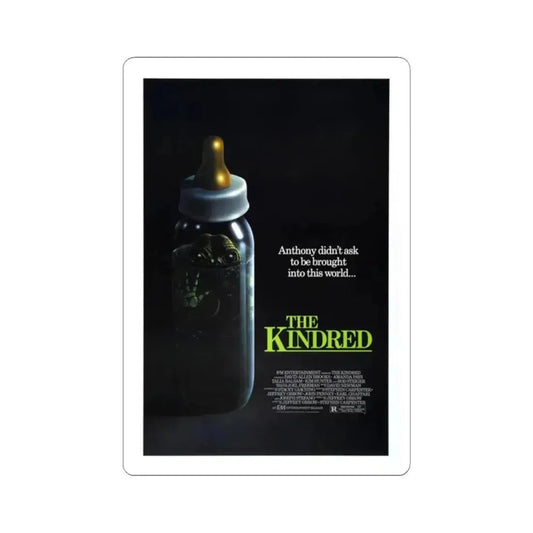 THE KINDRED 1987 Movie Poster - STICKER Vinyl Kiss-Cut Decal 2 Inch White - The Sticker Space