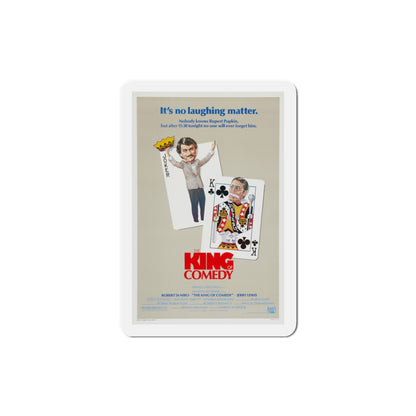 The King of Comedy 1983 Movie Poster Die-Cut Magnet-3" x 3"-The Sticker Space