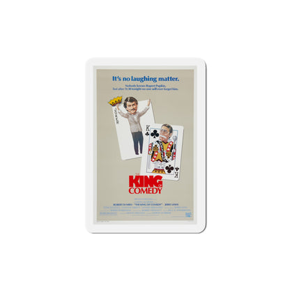 The King of Comedy 1983 Movie Poster Die-Cut Magnet-4" x 4"-The Sticker Space