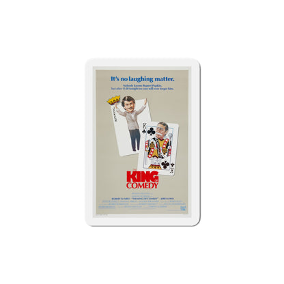 The King of Comedy 1983 Movie Poster Die-Cut Magnet-6 × 6"-The Sticker Space