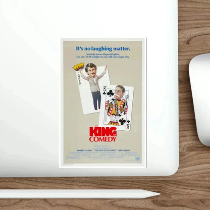 The King of Comedy 1983 Movie Poster STICKER Vinyl Die-Cut Decal - The Sticker Space