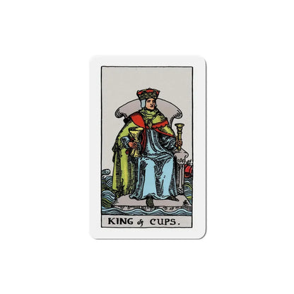 The King of Cups (Tarot Card) Refrigerator Magnet 6 Inch - The Sticker Space