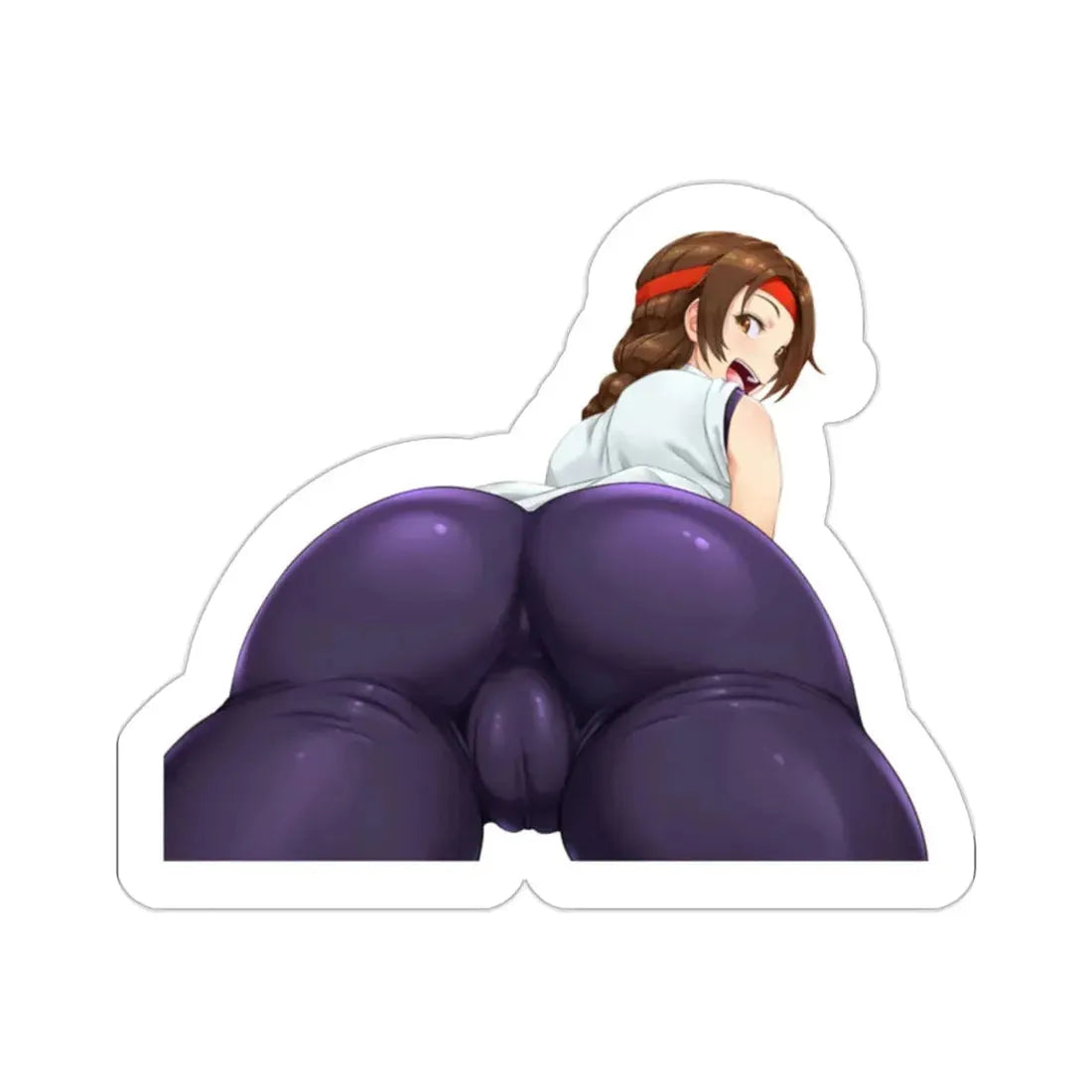 The King of Fighters - Yuri Sakazaki (Anime/Ecchi/Waifu) STICKER Vinyl Die-Cut Decal 2 Inch - The Sticker Space