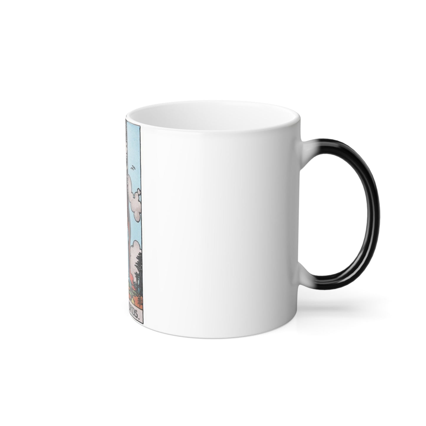 The King of Swords (Tarot Card) Color Changing Mug 11oz-11oz-The Sticker Space