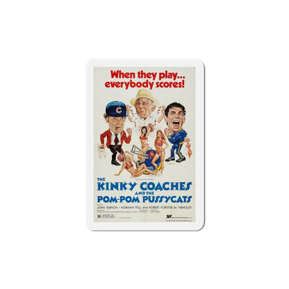 The Kinky Coaches and the Pom Pom Pussycats 1981 Movie Poster Refrigerator Magnet 5 Inch - The Sticker Space