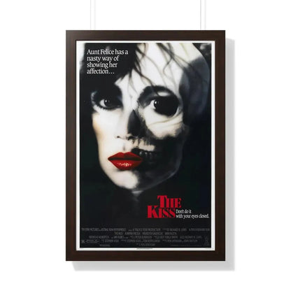 THE KISS 1988 - Framed Movie Poster 20" x 30" Walnut - The Sticker Space