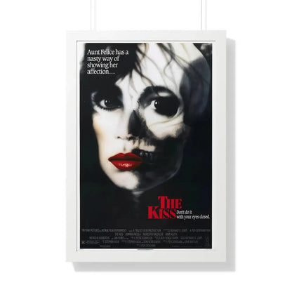 THE KISS 1988 - Framed Movie Poster 20" x 30" White - The Sticker Space