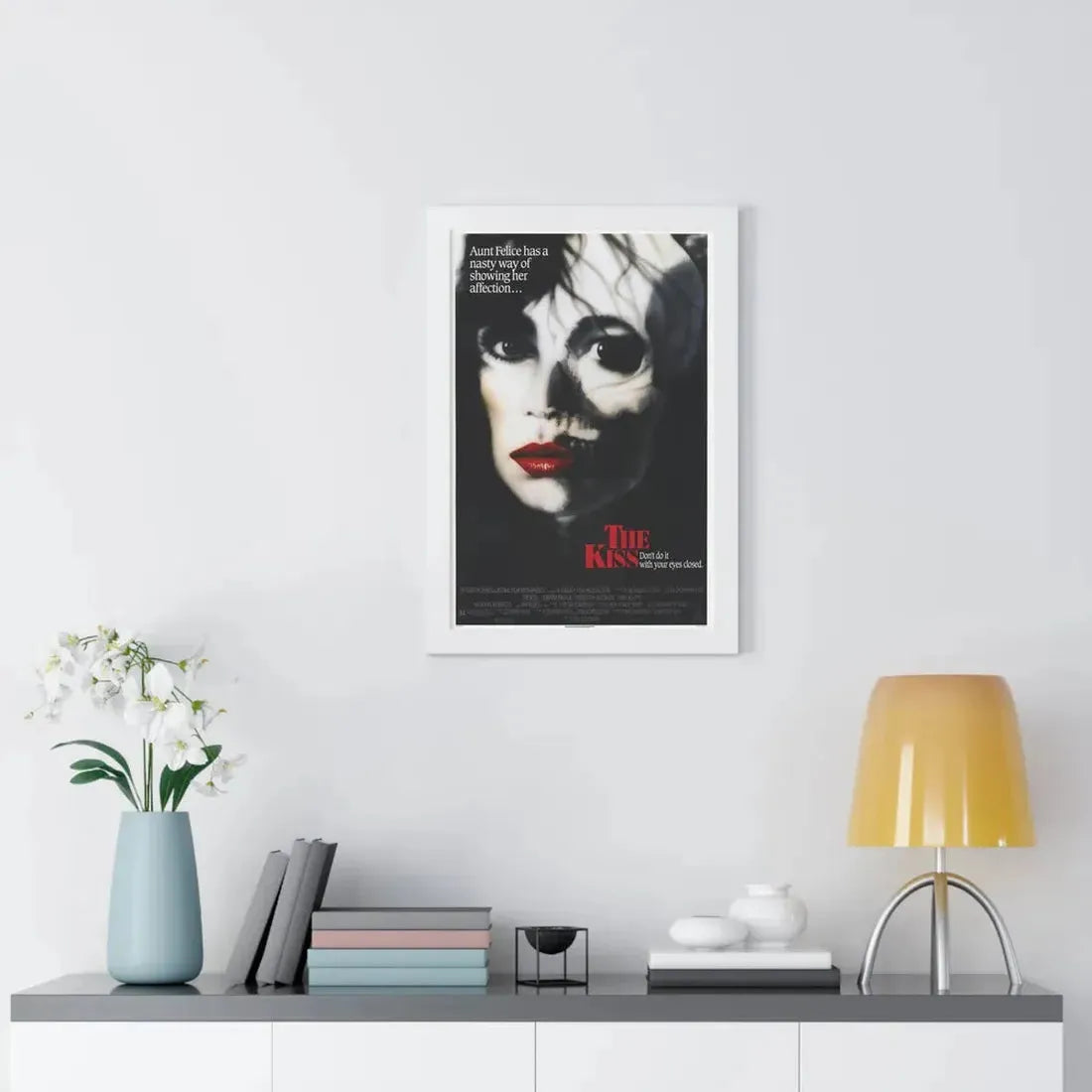 THE KISS 1988 - Framed Movie Poster - The Sticker Space