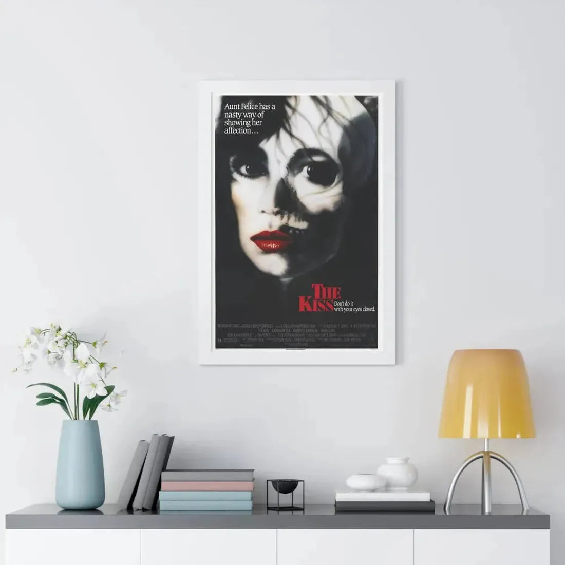 THE KISS 1988 - Framed Movie Poster - The Sticker Space