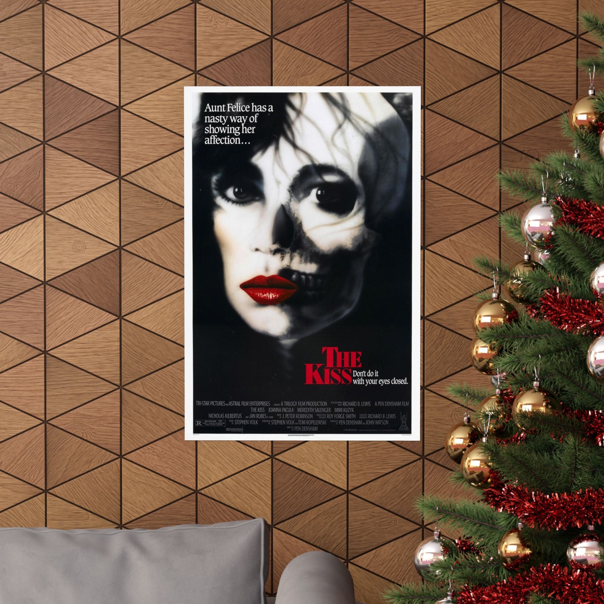 THE KISS 1988 - Paper Movie Poster-The Sticker Space