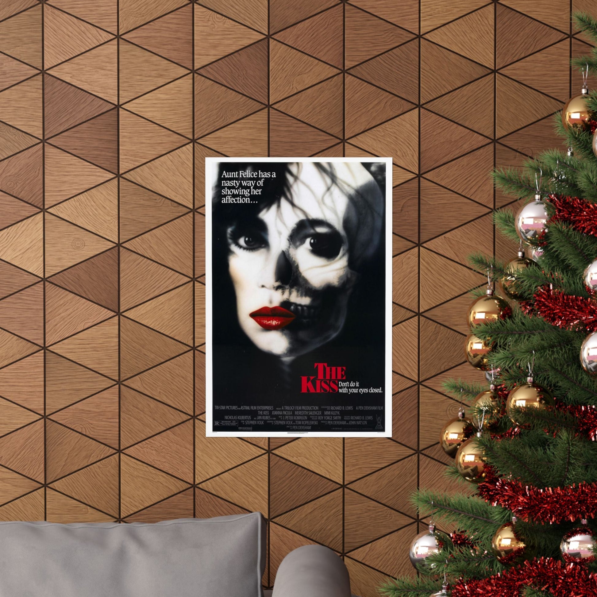 THE KISS 1988 - Paper Movie Poster-The Sticker Space