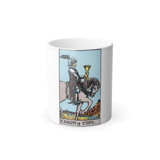 The Knight of Cups (Tarot Card) Color Changing Mug 11oz-11oz-The Sticker Space