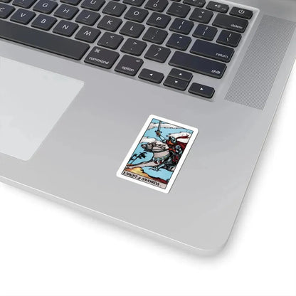 The Knight of Swords (Tarot Card) STICKER Vinyl Kiss-Cut Decal - The Sticker Space