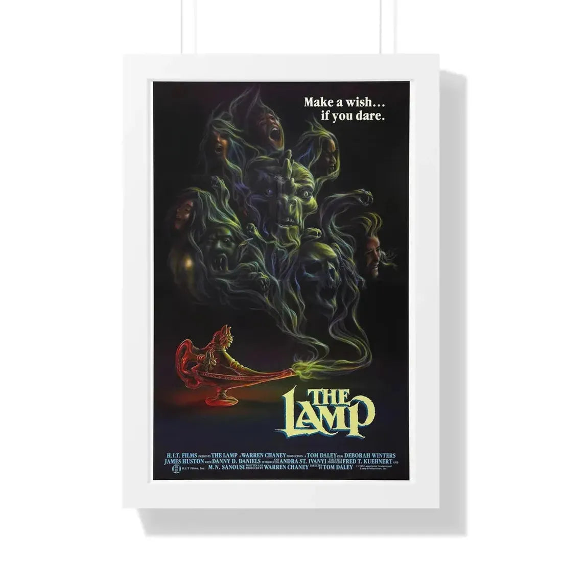THE LAMP (THE OUTING) 1987 - Framed Movie Poster 16″ x 24″ White - The Sticker Space