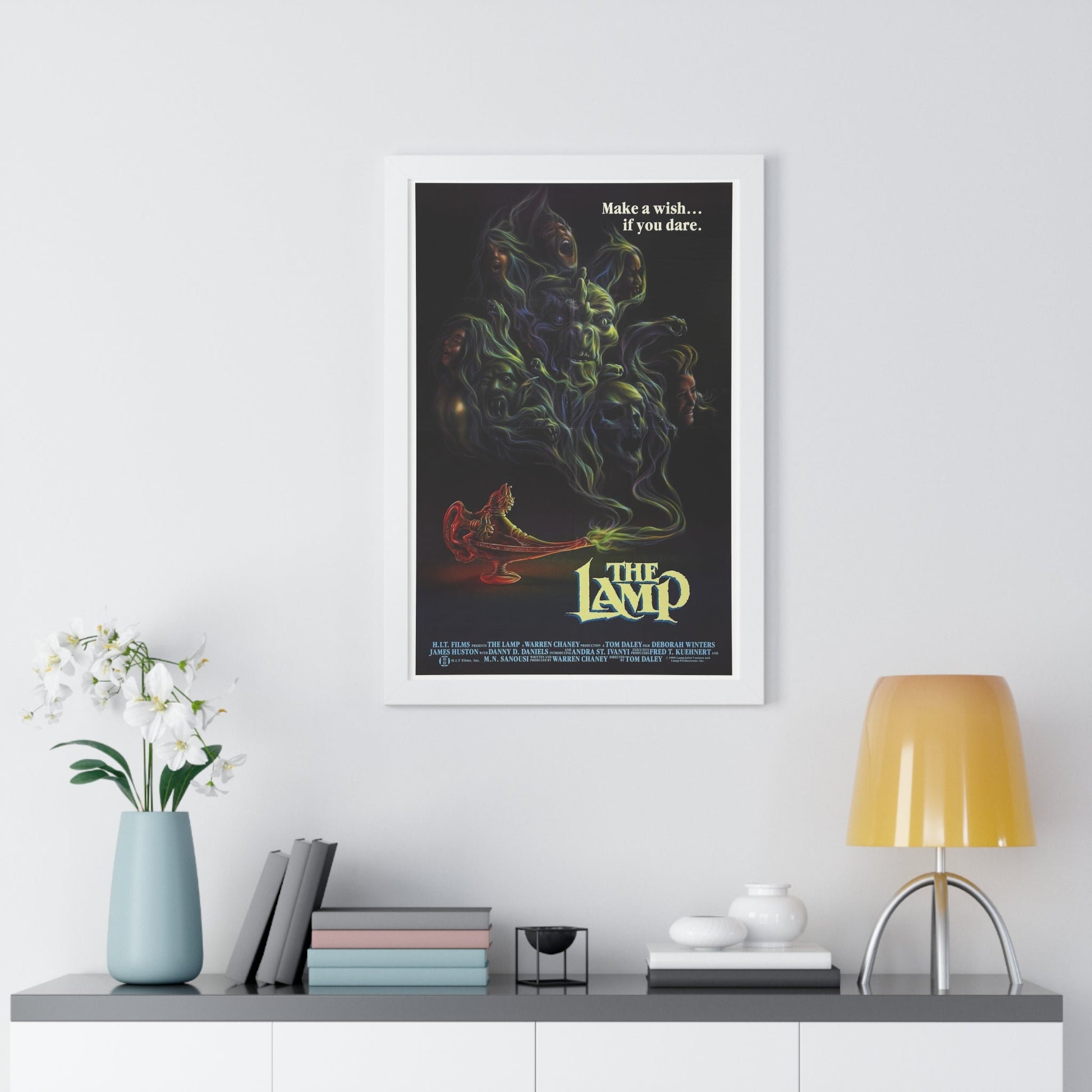 THE LAMP (THE OUTING) 1987 - Framed Movie Poster-The Sticker Space