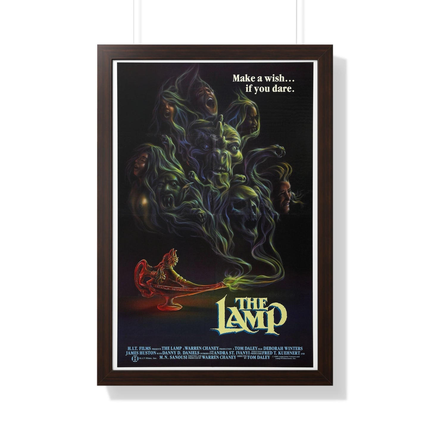 THE LAMP (THE OUTING) 1987 - Framed Movie Poster-20" x 30"-The Sticker Space