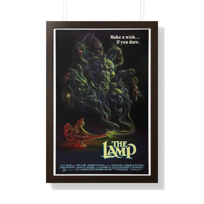 THE LAMP (THE OUTING) 1987 - Framed Movie Poster 20" x 30" Walnut - The Sticker Space
