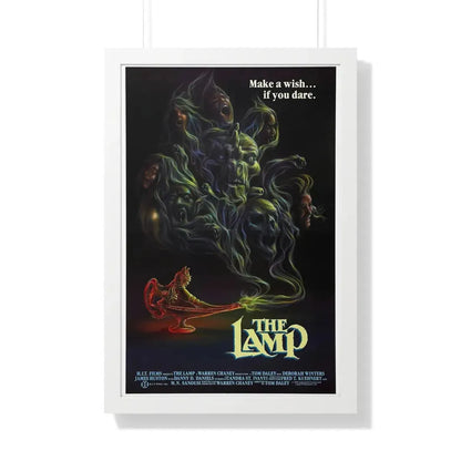 THE LAMP (THE OUTING) 1987 - Framed Movie Poster 20" x 30" White - The Sticker Space