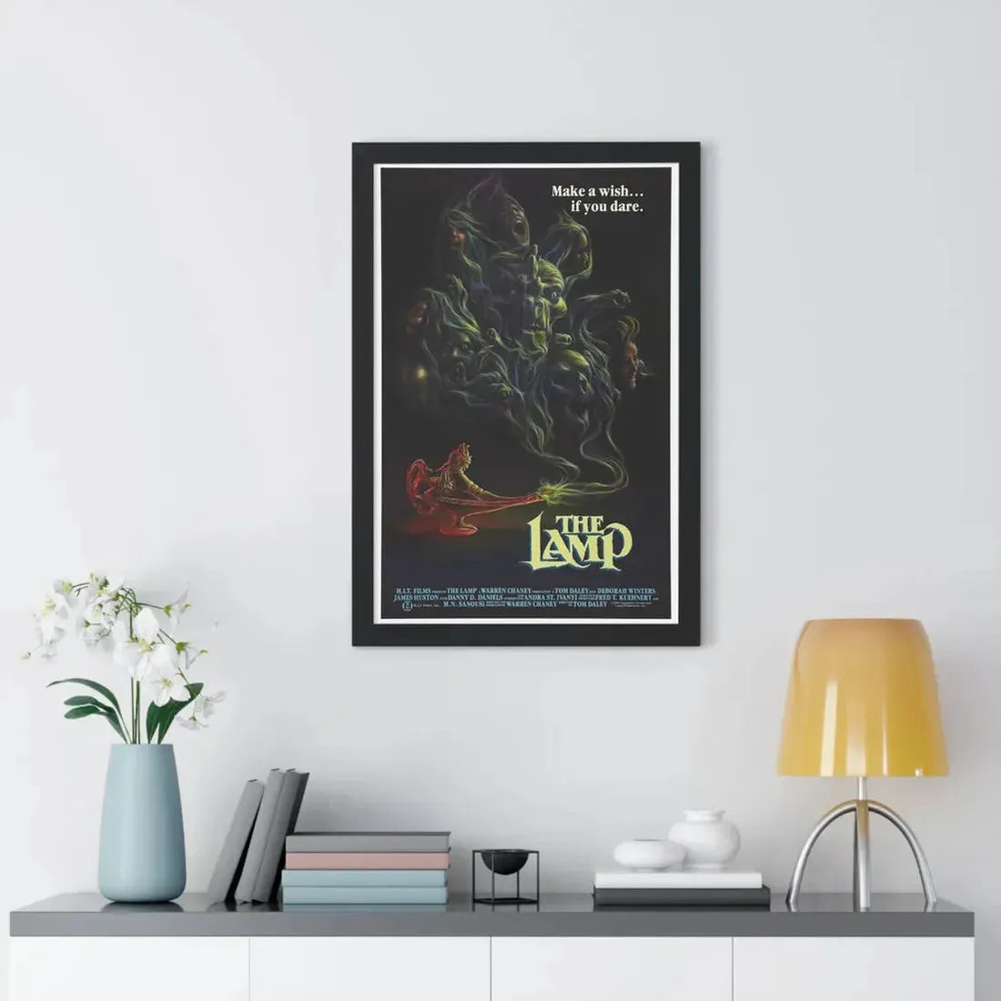 THE LAMP (THE OUTING) 1987 - Framed Movie Poster - The Sticker Space