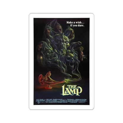 THE LAMP (THE OUTING) 1987 Movie Poster - STICKER Vinyl Kiss-Cut Decal 3 Inch White - The Sticker Space