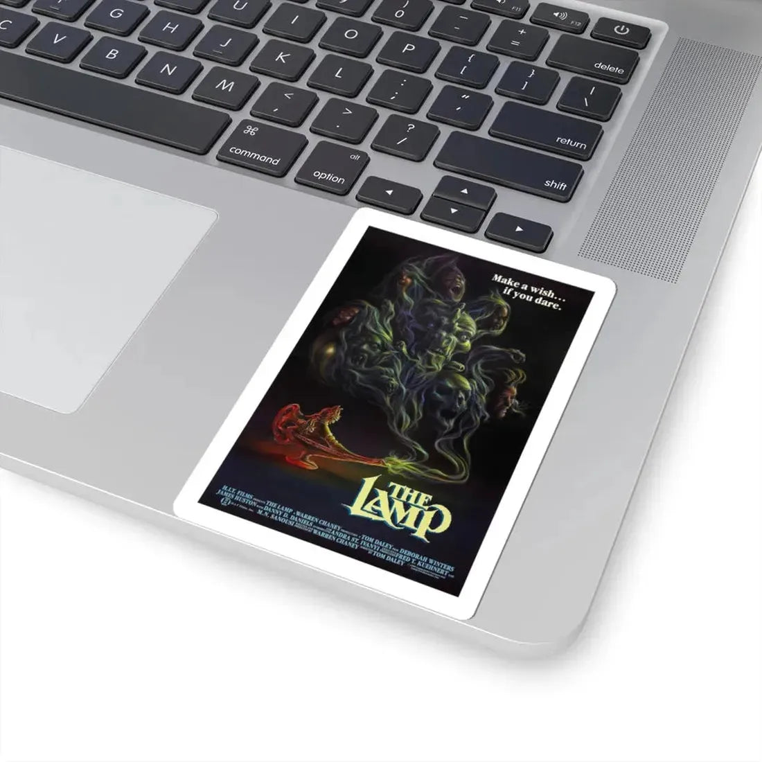 THE LAMP (THE OUTING) 1987 Movie Poster - STICKER Vinyl Kiss-Cut Decal - The Sticker Space