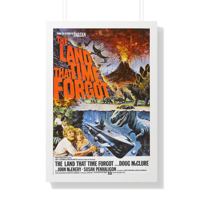 THE LAND THAT TIME FORGOT 1974 - Framed Movie Poster-20" x 30"-The Sticker Space