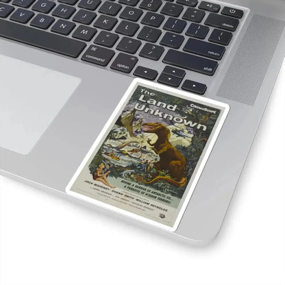 THE LAND UNKNOWN 1957 Movie Poster - STICKER Vinyl Kiss-Cut Decal - The Sticker Space
