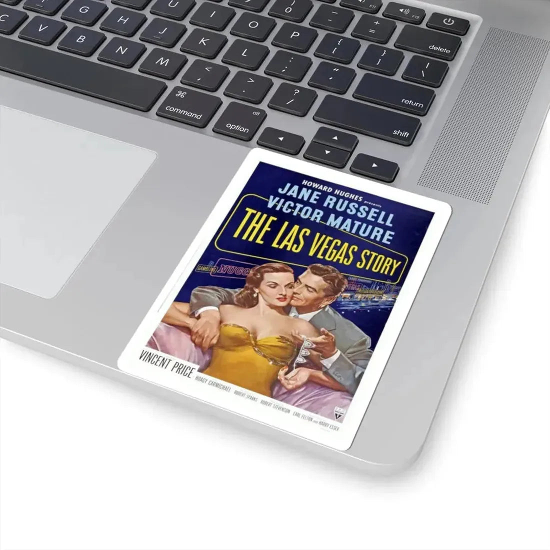 The Las Vegas Story 1952 Movie Poster - STICKER Vinyl Kiss-Cut Decal - The Sticker Space