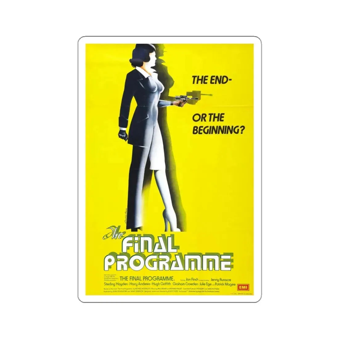 The Last Days of Man on Earth 1973 2 STICKER Vinyl Die-Cut Decal 3 Inch - The Sticker Space