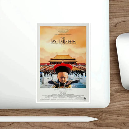 The Last Emperor 1987 Movie Poster STICKER Vinyl Die-Cut Decal - The Sticker Space