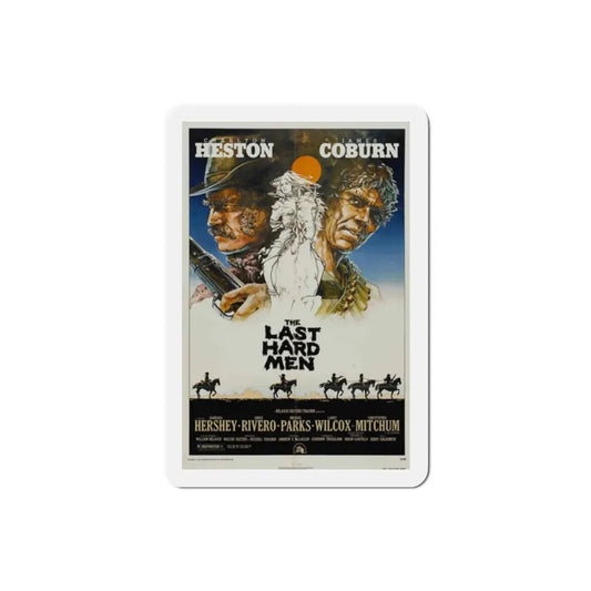 The Last Hard Men 1976 Movie Poster Refrigerator Magnet 2 Inch - The Sticker Space