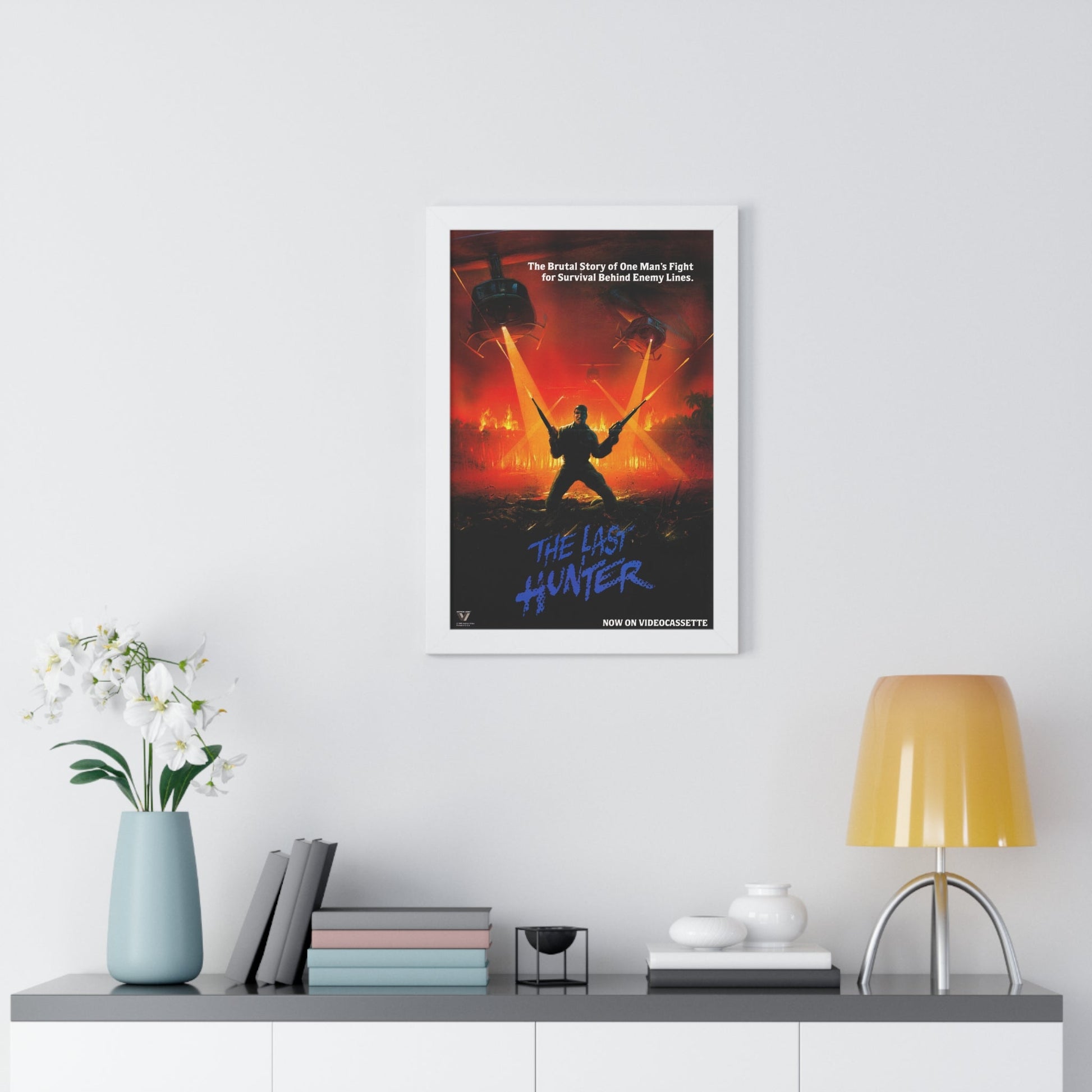 THE LAST HUNTER 1980 - Framed Movie Poster-The Sticker Space