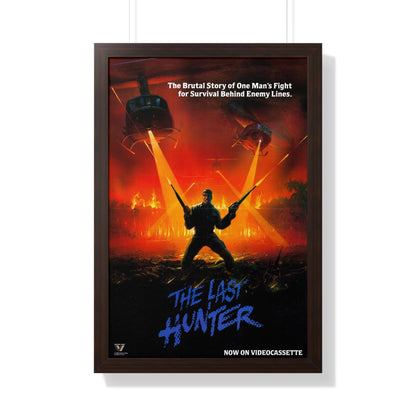 THE LAST HUNTER 1980 - Framed Movie Poster-20" x 30"-The Sticker Space