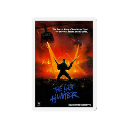 THE LAST HUNTER 1980 Movie Poster - Refrigerator Magnet-2" x 2"-The Sticker Space