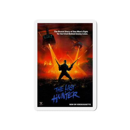 THE LAST HUNTER 1980 Movie Poster - Refrigerator Magnet-3" x 3"-The Sticker Space