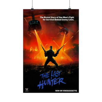 THE LAST HUNTER 1980 - Paper Movie Poster 16″ x 24″ Matte - The Sticker Space