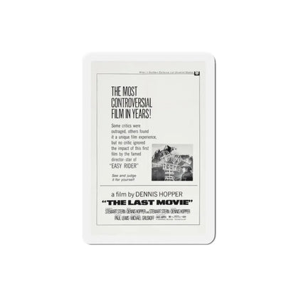 The Last Movie 1971 Movie Poster Refrigerator Magnet 2 Inch - The Sticker Space