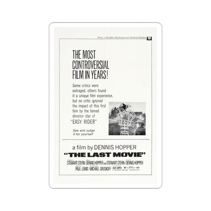 The Last Movie 1971 Movie Poster STICKER Vinyl Die-Cut Decal-2 Inch-The Sticker Space