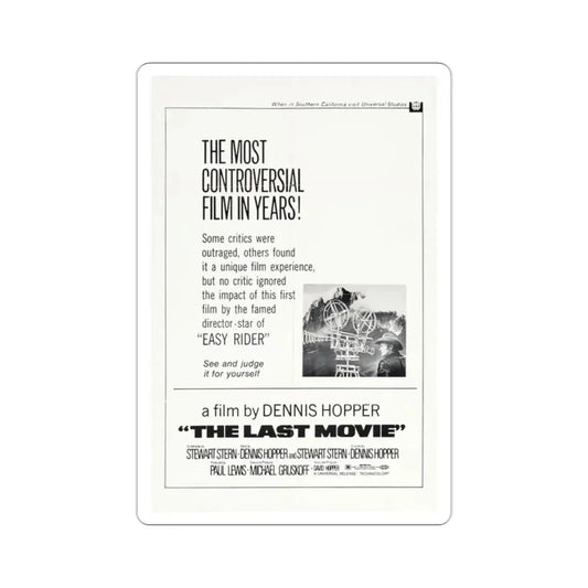 The Last Movie 1971 Movie Poster STICKER Vinyl Die-Cut Decal 2 Inch - The Sticker Space