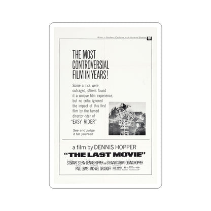 The Last Movie 1971 Movie Poster STICKER Vinyl Die-Cut Decal-5 Inch-The Sticker Space