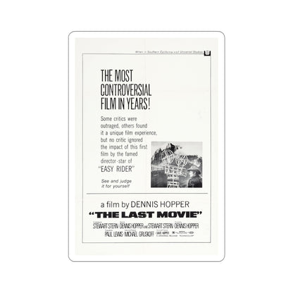 The Last Movie 1971 Movie Poster STICKER Vinyl Die-Cut Decal-6 Inch-The Sticker Space